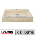 Bathroom square marble wash basin sink-PH5040GL